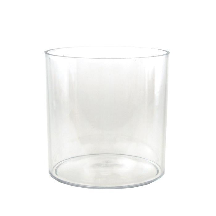 Clear Acrylic Cylinder Vase Display, 6-Inch – Homeford